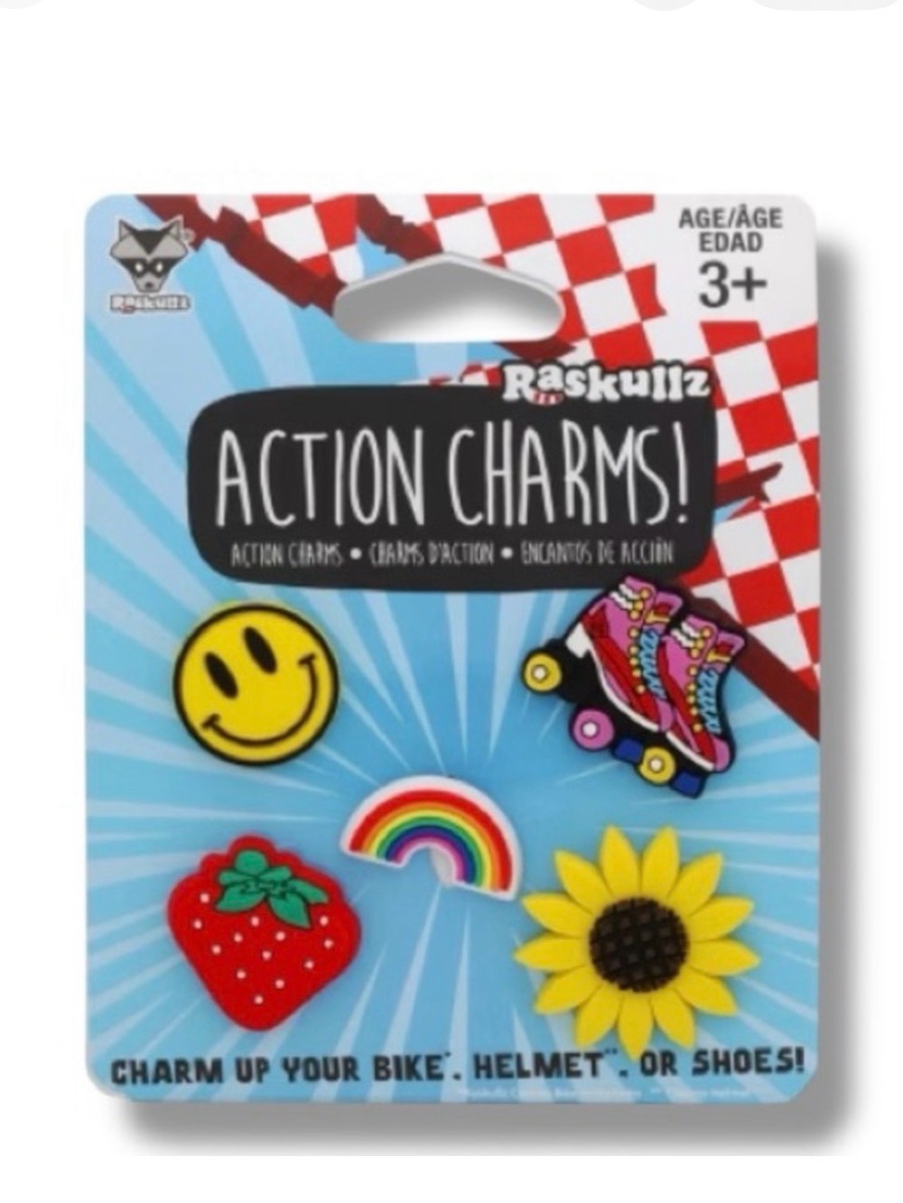 Action Charms Sunflower, Rollerskates , Rainbow 🌈